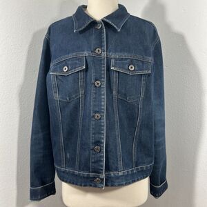 Gap Jacket Womens‎ XL Blue Classic 1969 Streetwear Denim Trucker Y2K